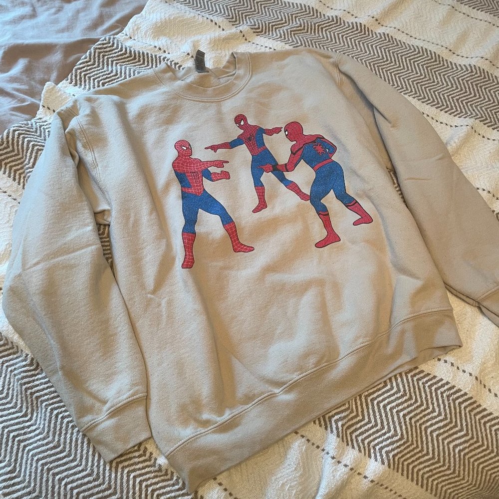 Spiderman Meme Crewneck